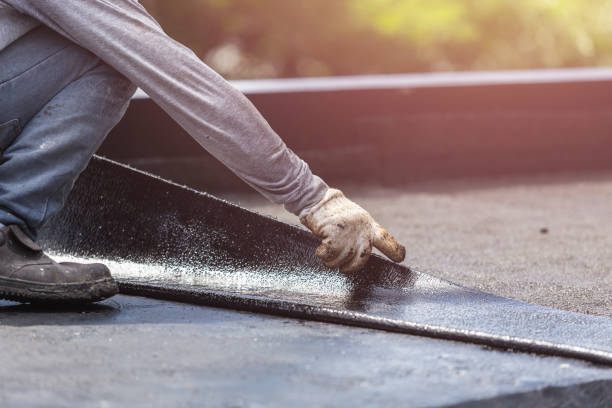 Professional Waterproofing technician working in Mill Creek, IN